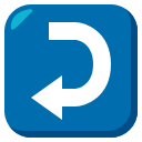 Left Turn Icon