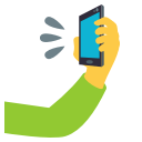 Mobile on Hand Icon (1)