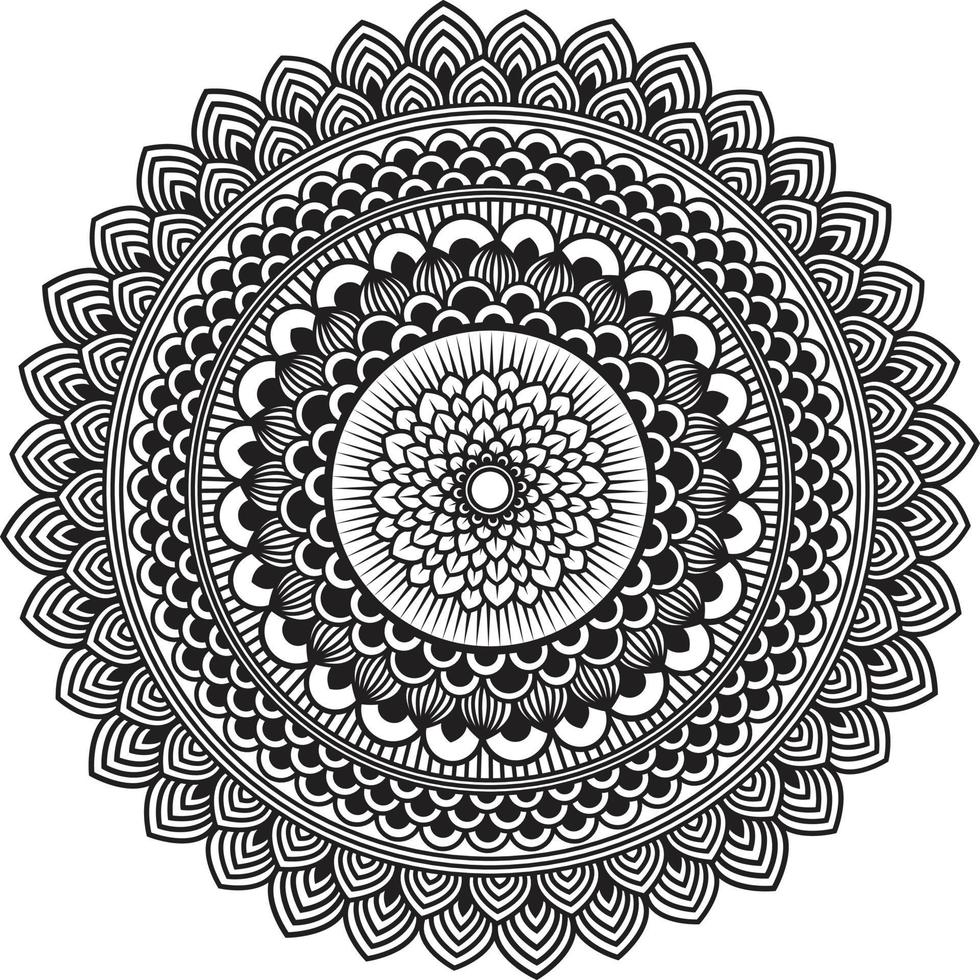 beautiful mandala art mandala design vector 