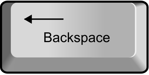 backspace