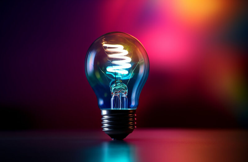 gratisography neon lightbulb free stock photo 800x525