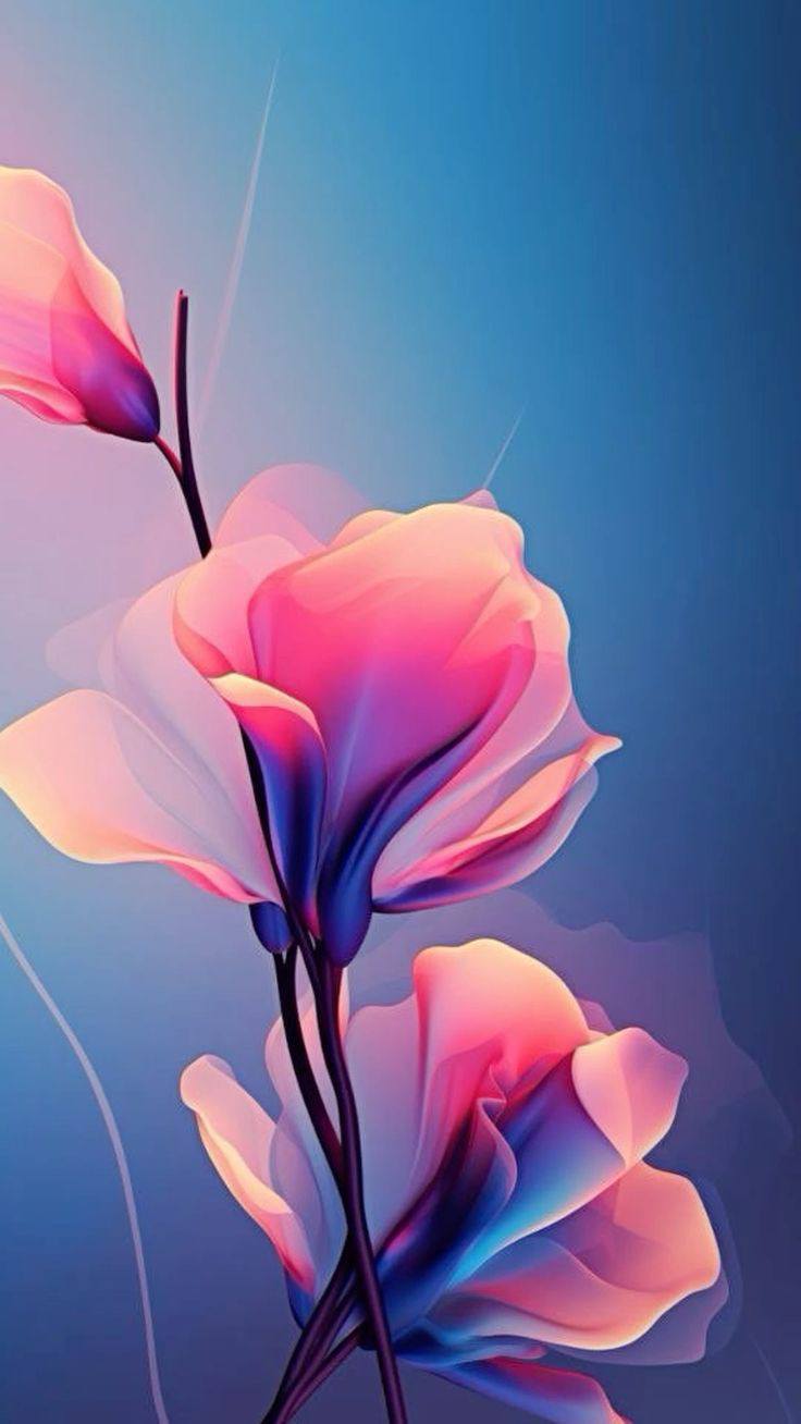 Beautiful Soft flowers Portrait Mobile Wallpaper HD (33)