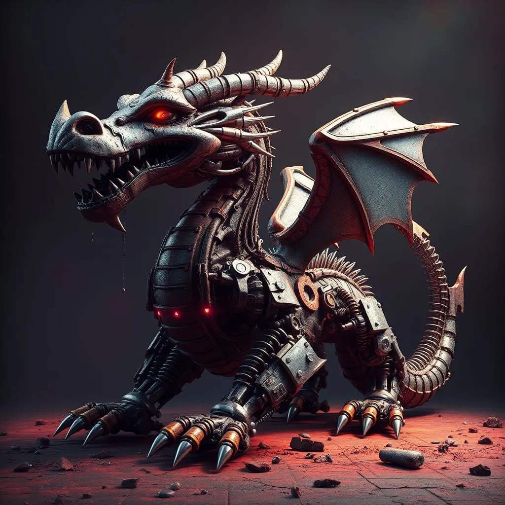 metal dragon