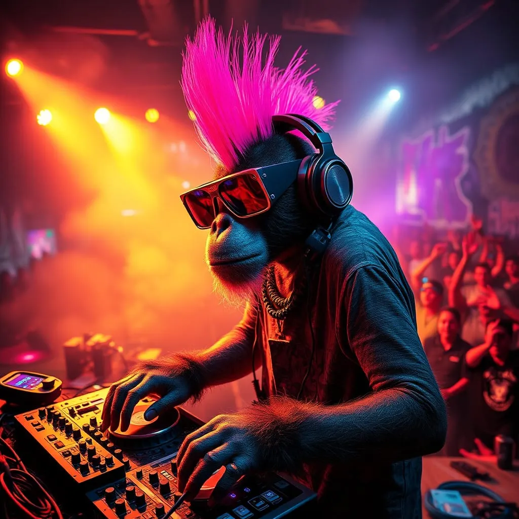 monkey punk rave