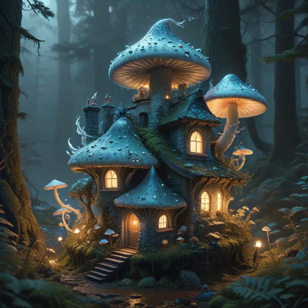 mushroom house