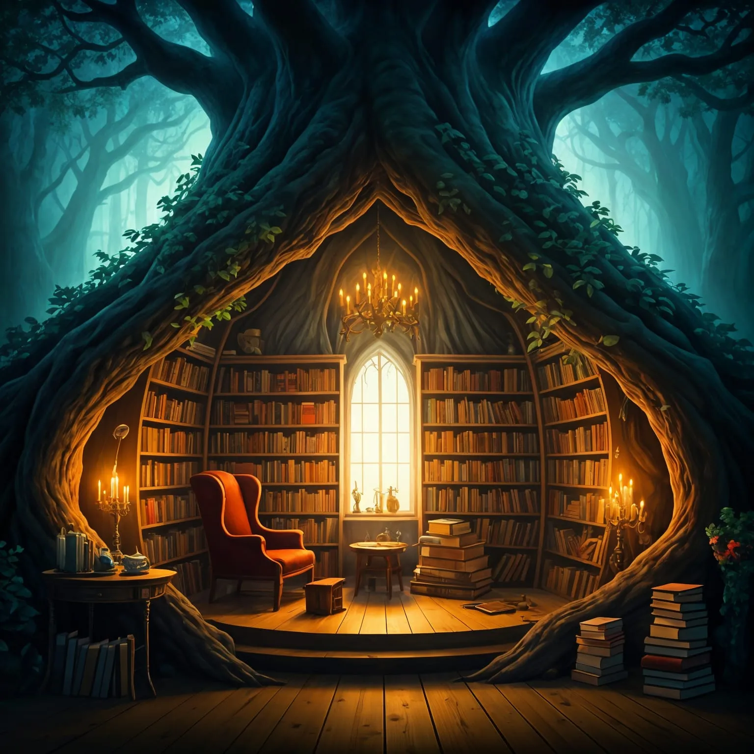 secret forest library