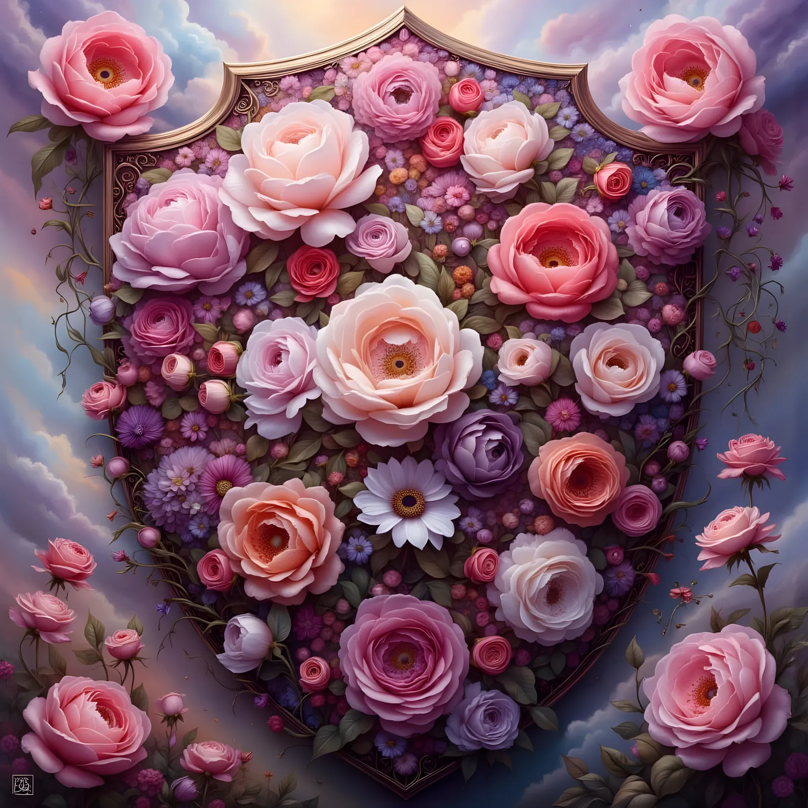 shield of love for my valentine