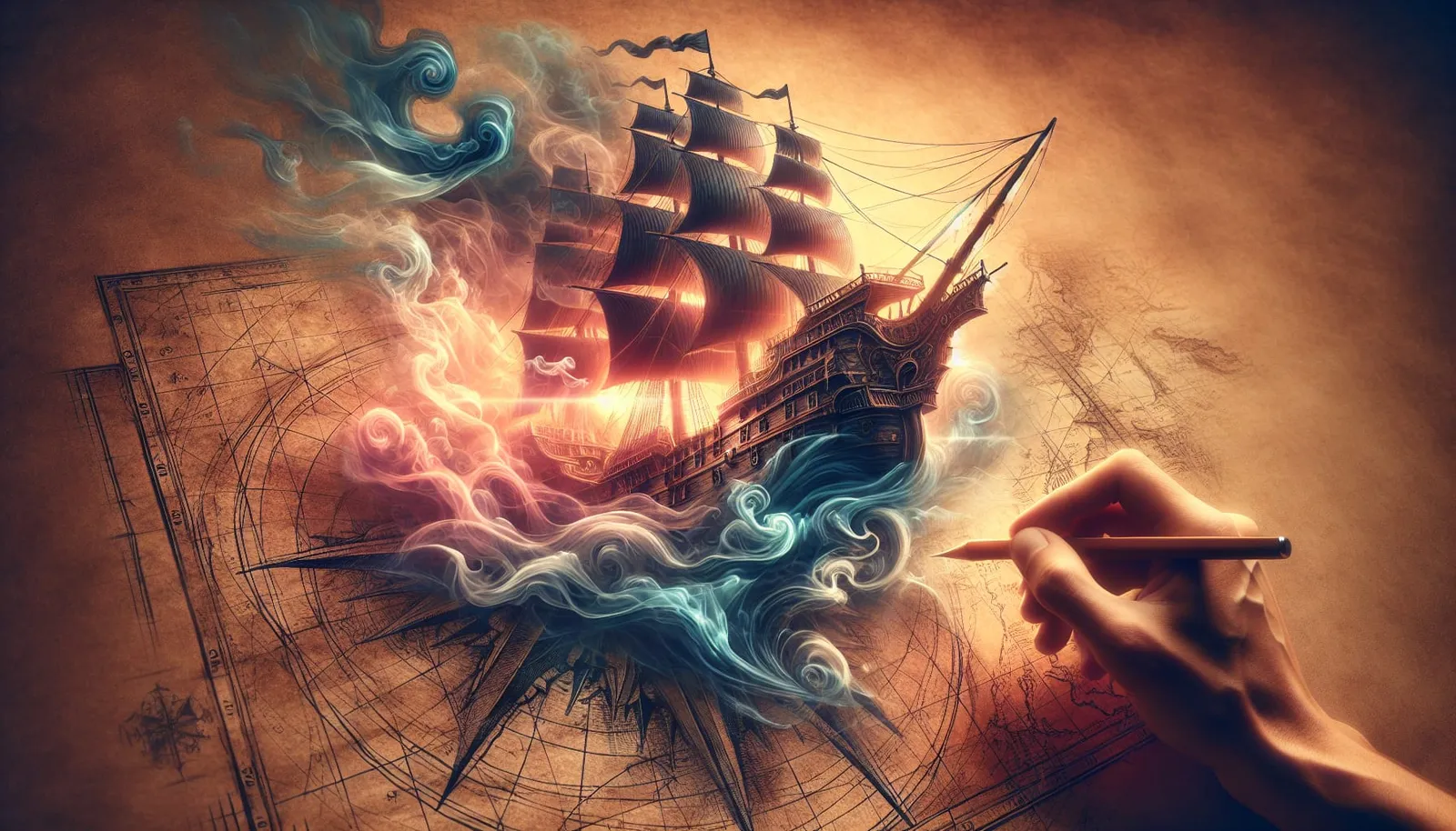 sketching the voyage of imagination