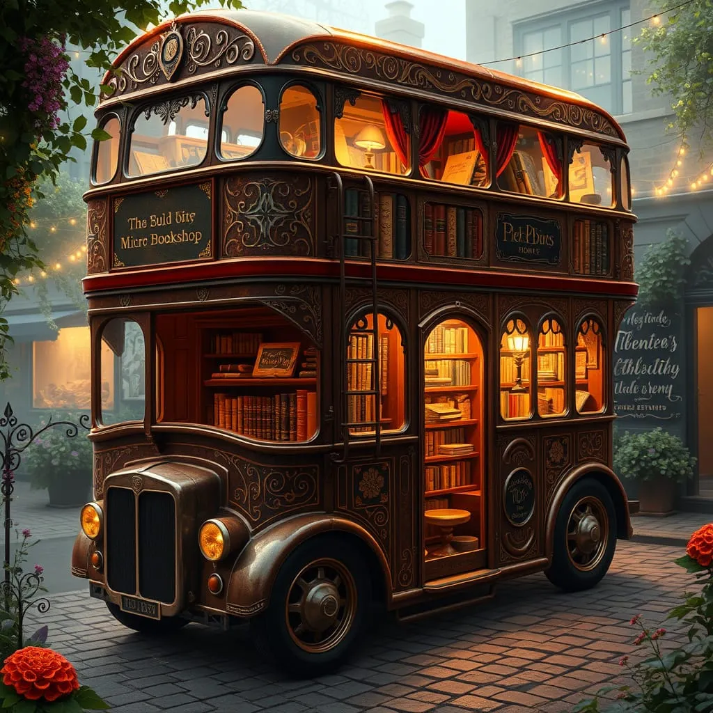 the double decker library