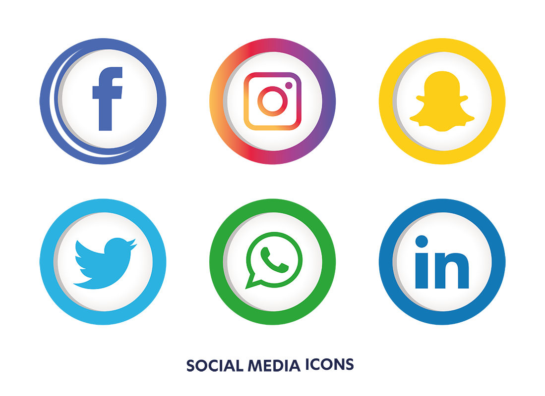 Social Icon PNG Collection