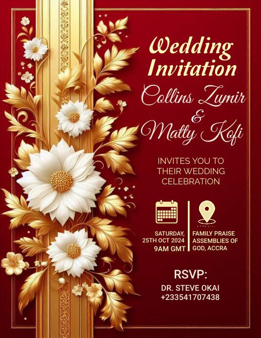 Wedding Invitation Letter example