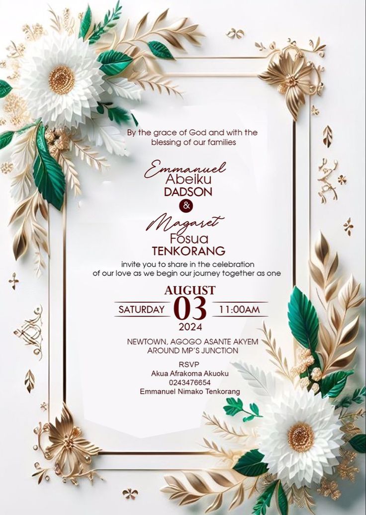 Wedding Invitation Letter