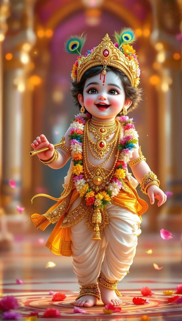 krishna standing