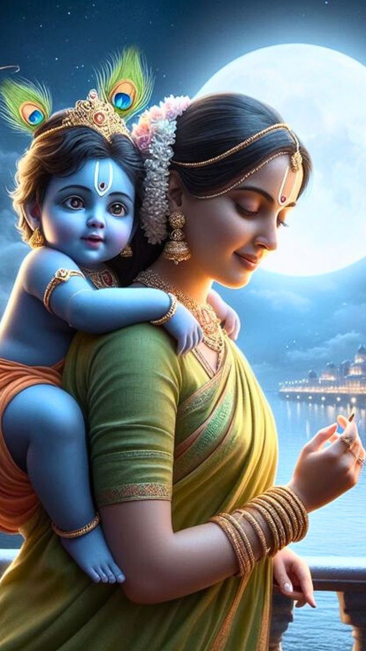 KRISHNA'S CHILDHOOD PICTURE