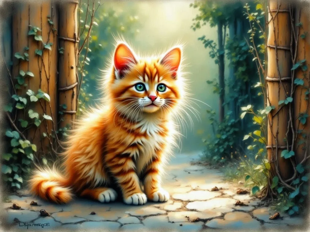 Baby Cute cat Image