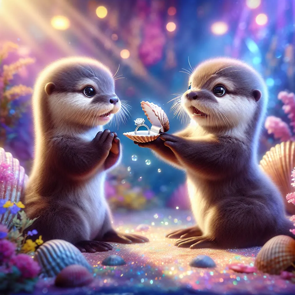 Baby otter proposal