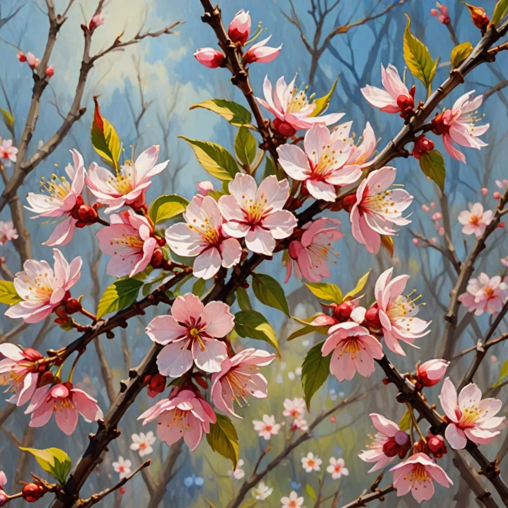 cherry blooms early spring