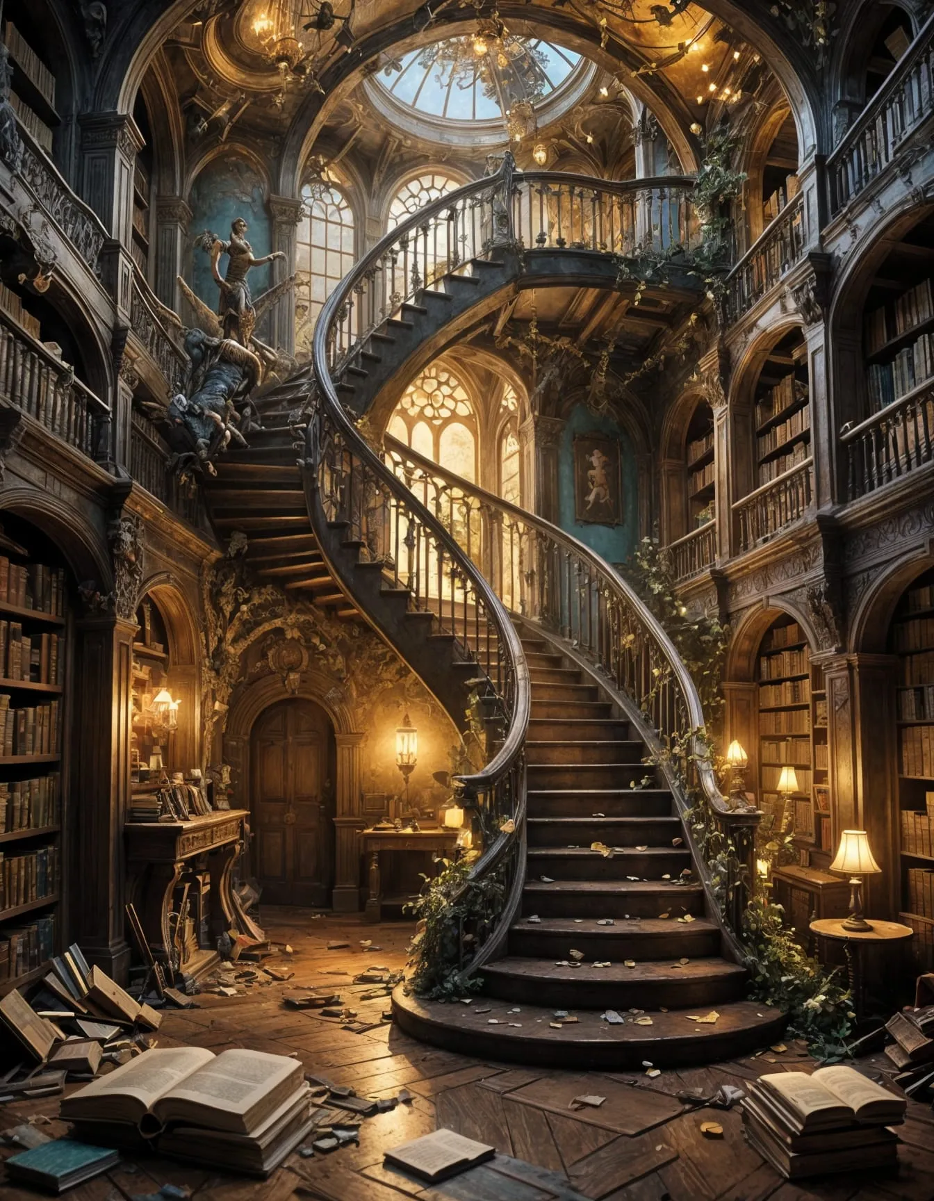 enchanted library