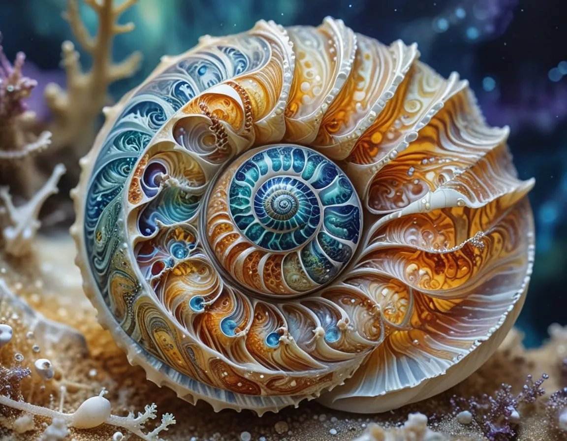 fractal sea shell