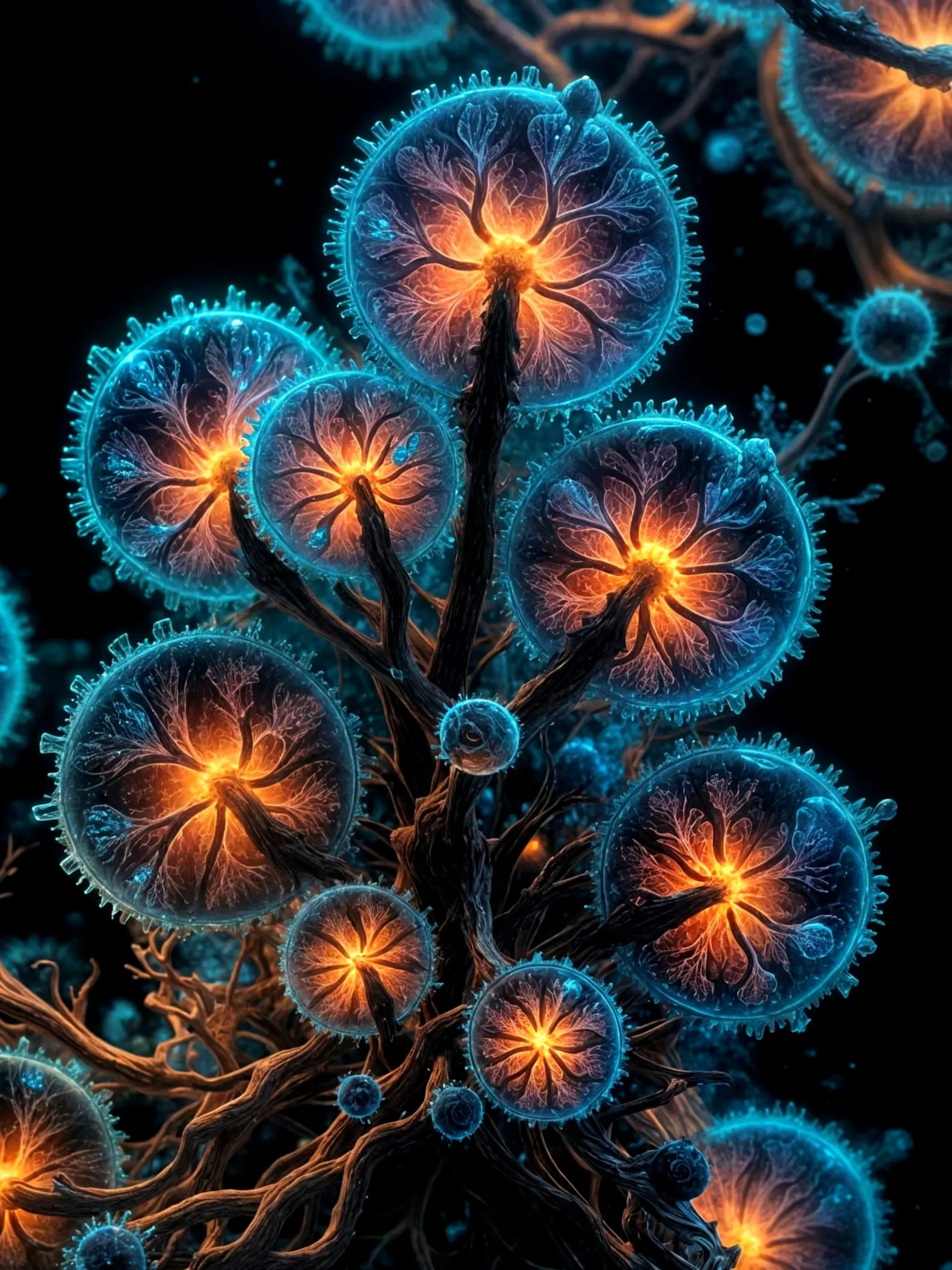 fractals under microscope