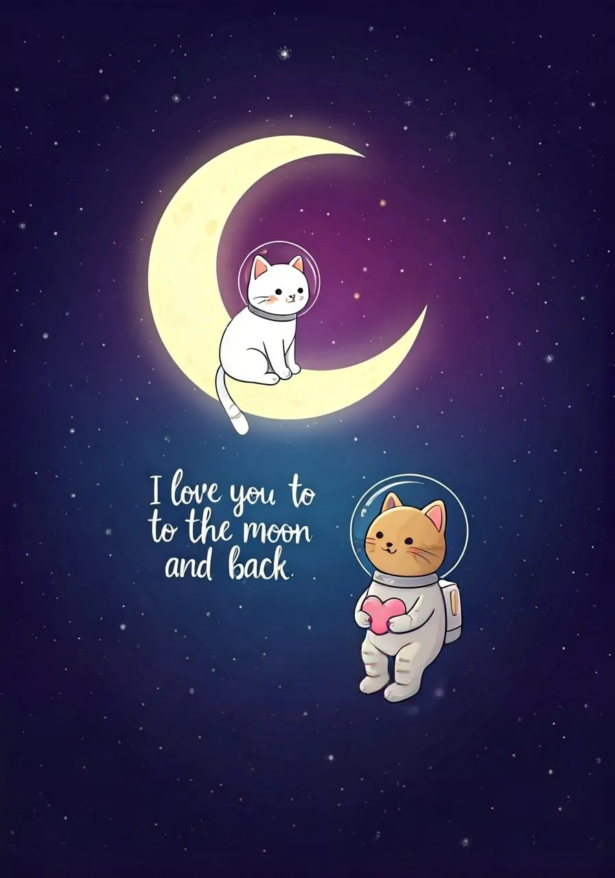 i love you to the moon and back