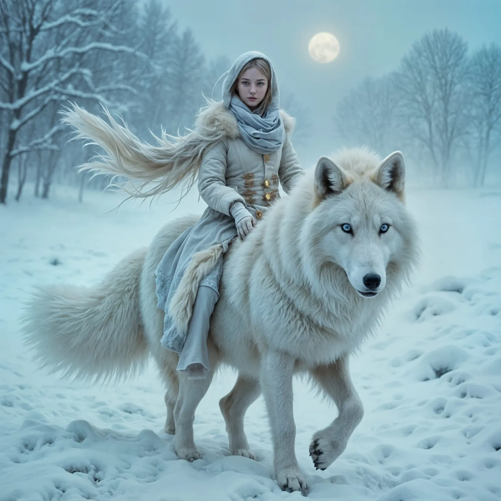 white wolf