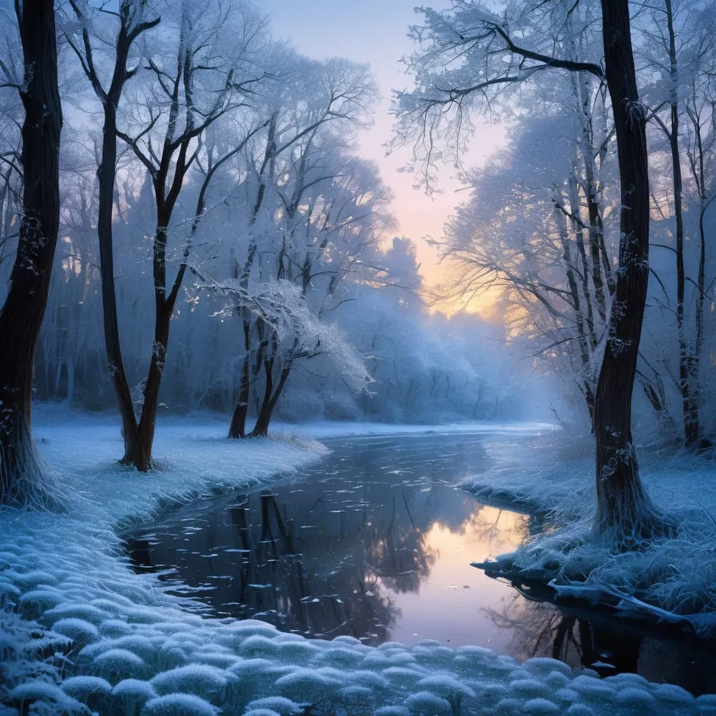 winter stream