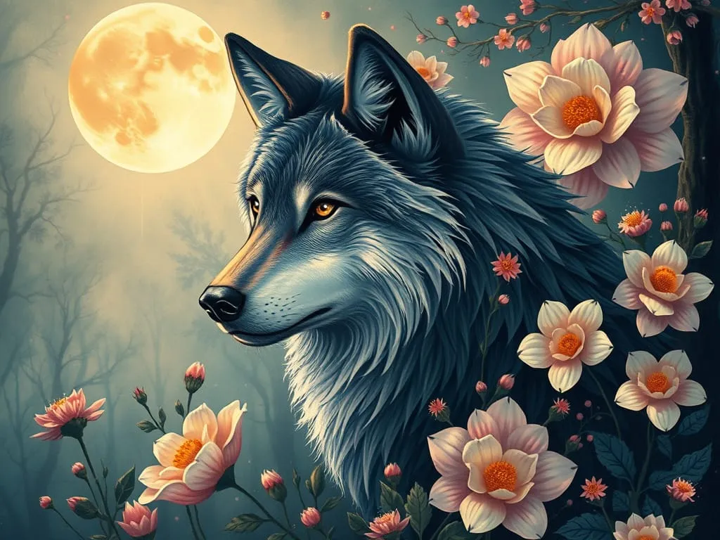 wolf flower