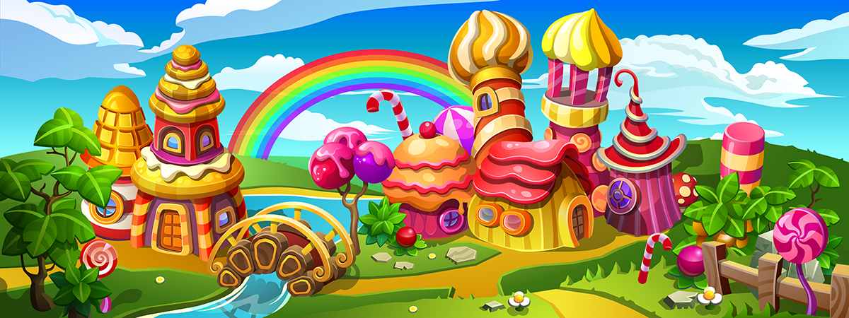 Colorful Cartoon World banner