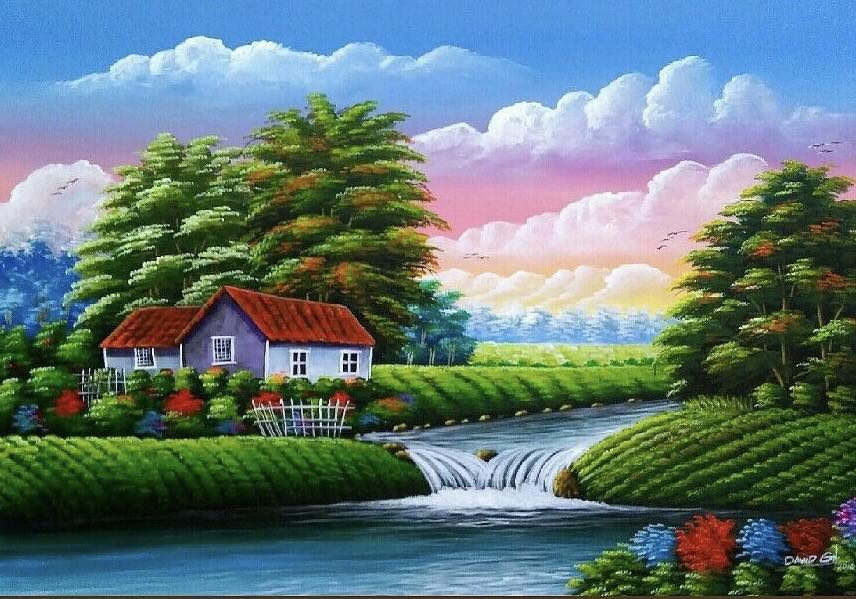 Beautiful nature drawings (7)