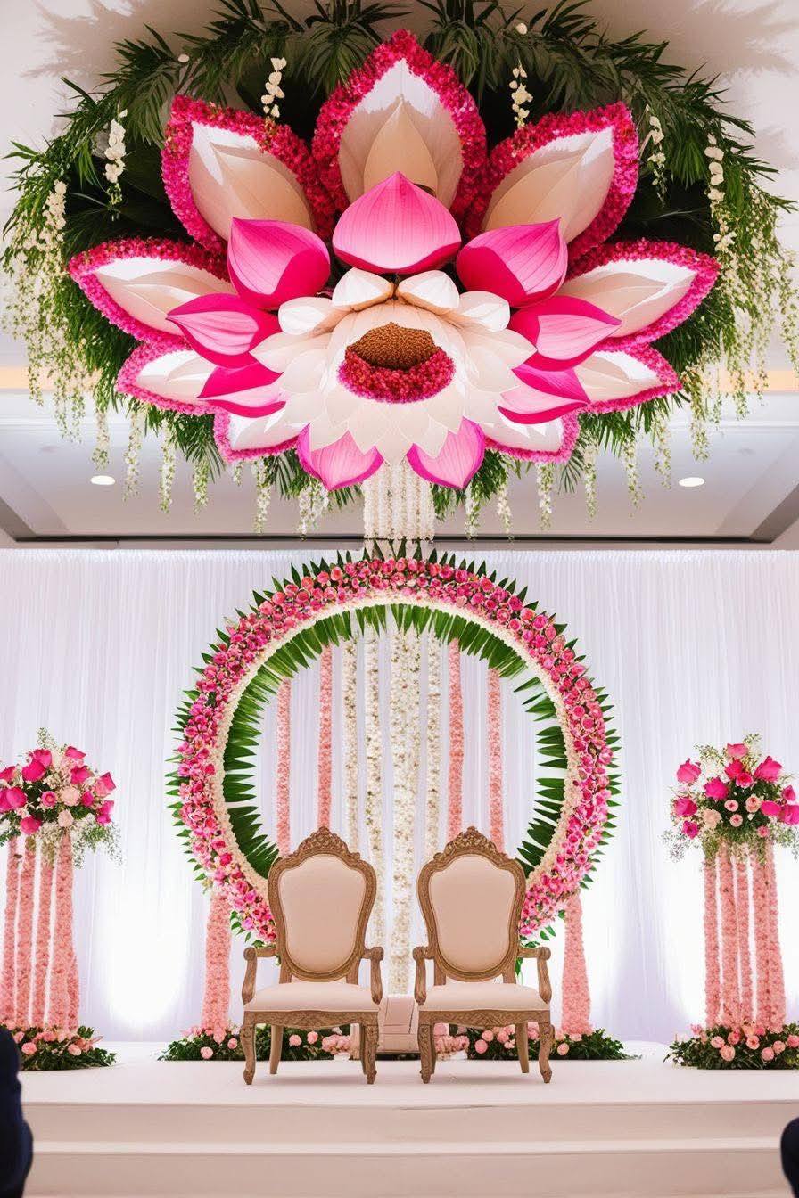 Beautiful Wedding backdrop (1)