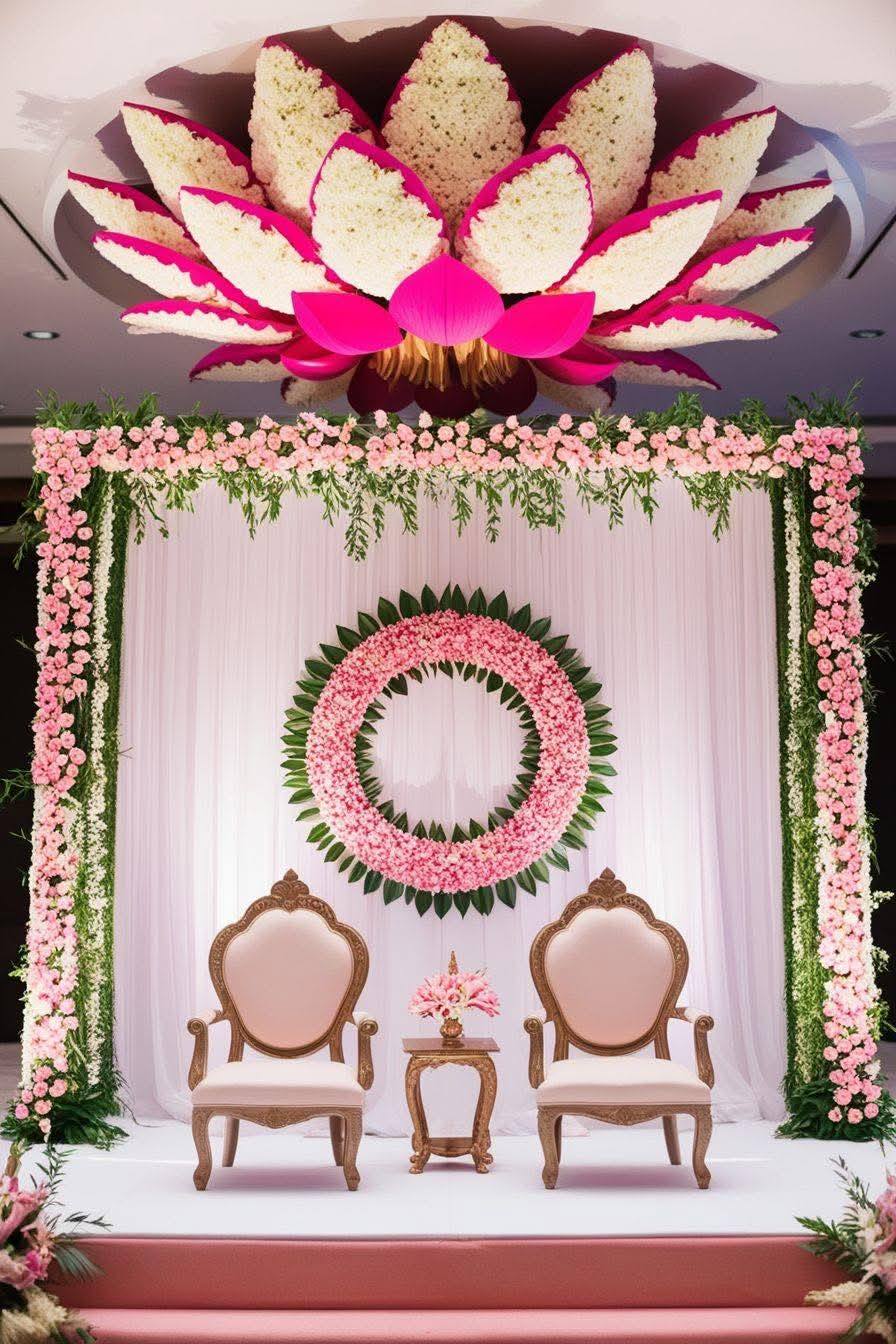 Beautiful Wedding backdrop (2)