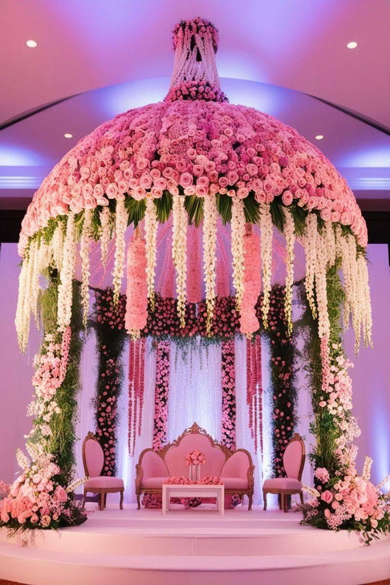 Beautiful Wedding backdrop (4)