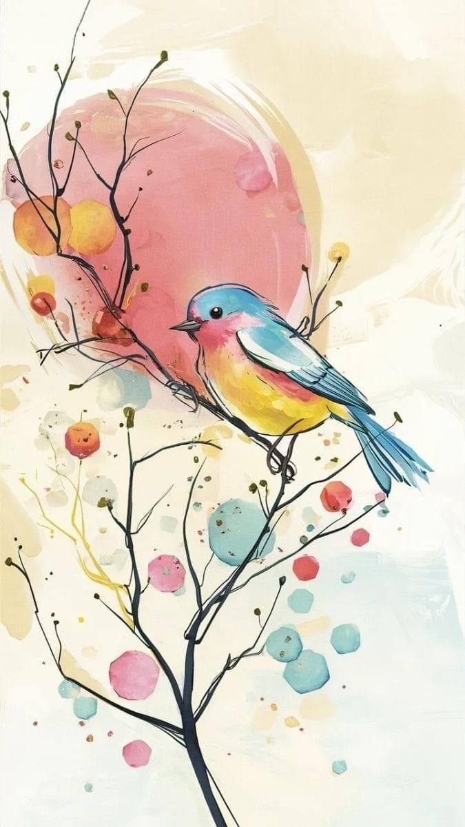 Bird Drawing Illustration (3)
