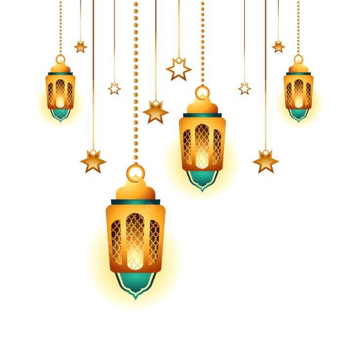 Hanging Lamp islami graphics elements (1)