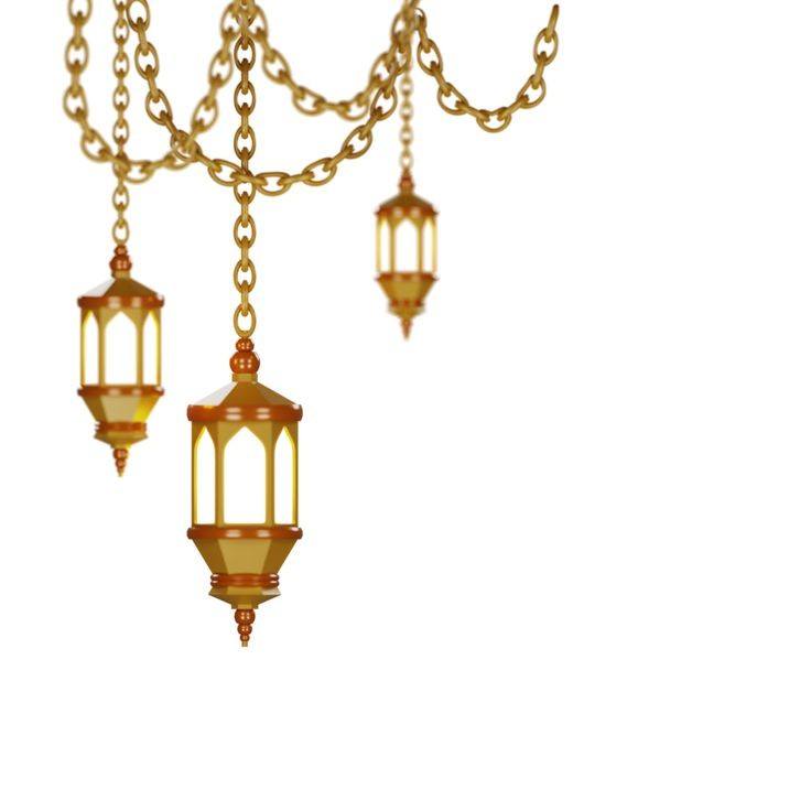 Hanging Lamp islami graphics elements (4)