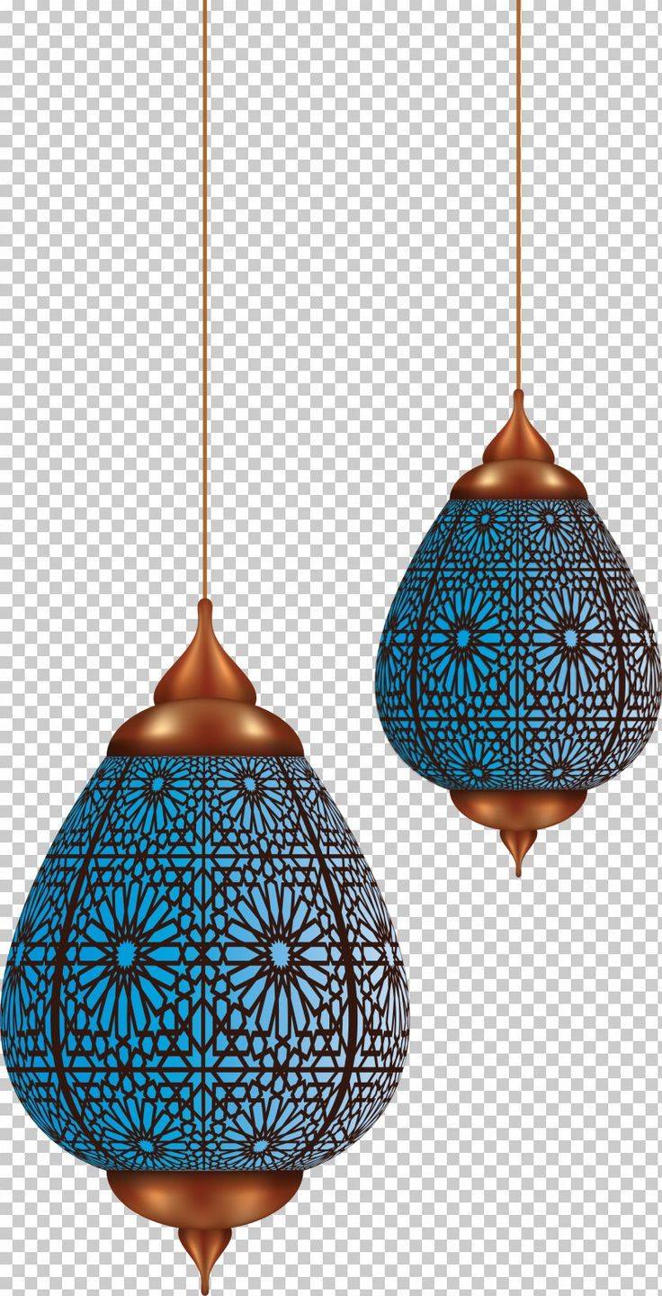 Hanging Lamp islami graphics elements (7)