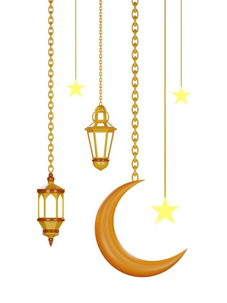 Hanging Lamp islami graphics elements (9)