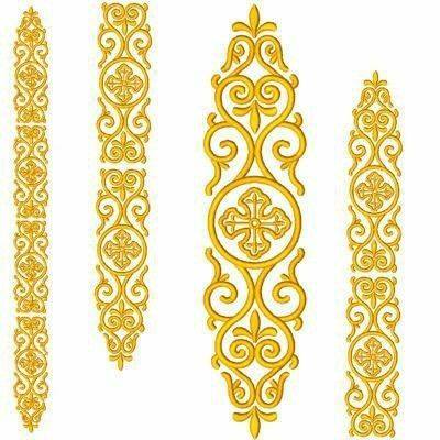 Golden Juwellery ornament decoration collection (1)