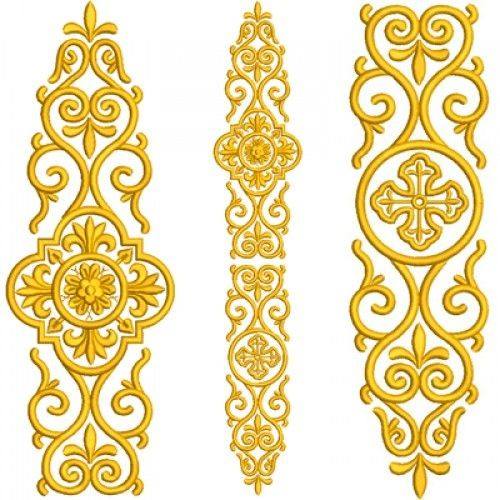 Golden Juwellery ornament decoration collection (6)