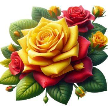 Rose Flower Art (4)