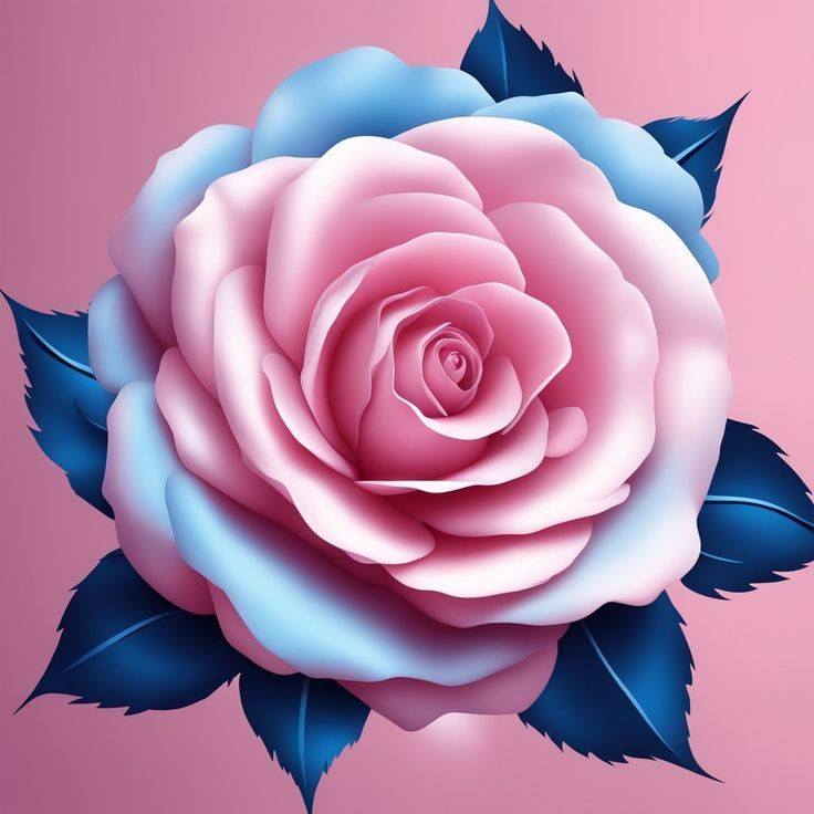 Rose Flower Art (7)