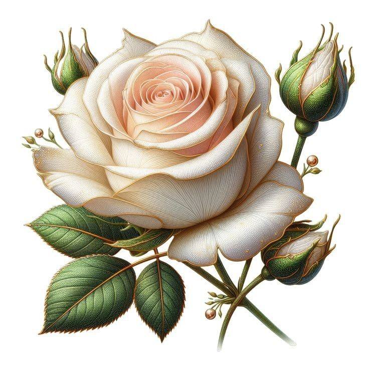 Rose Flower Art (13)