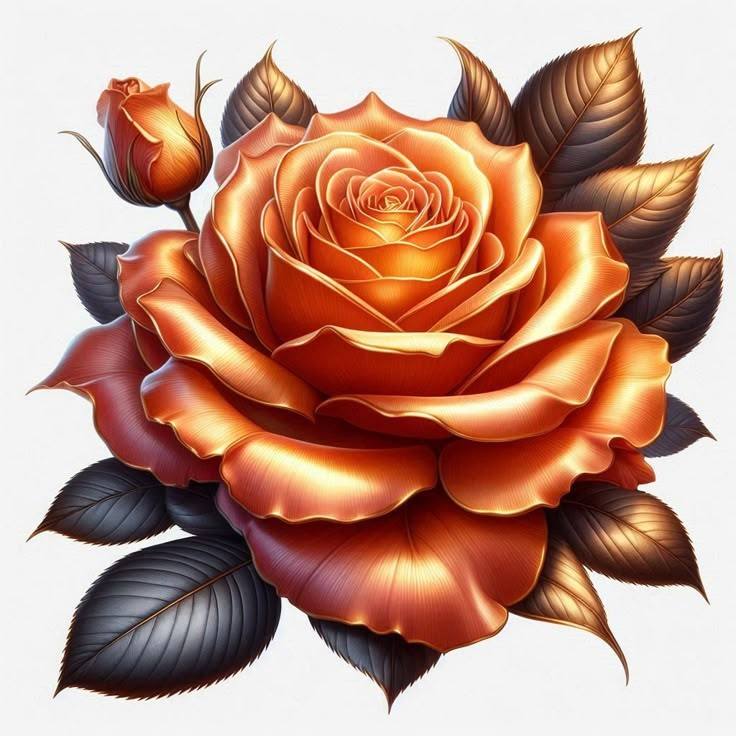 Rose Flower Art (15)