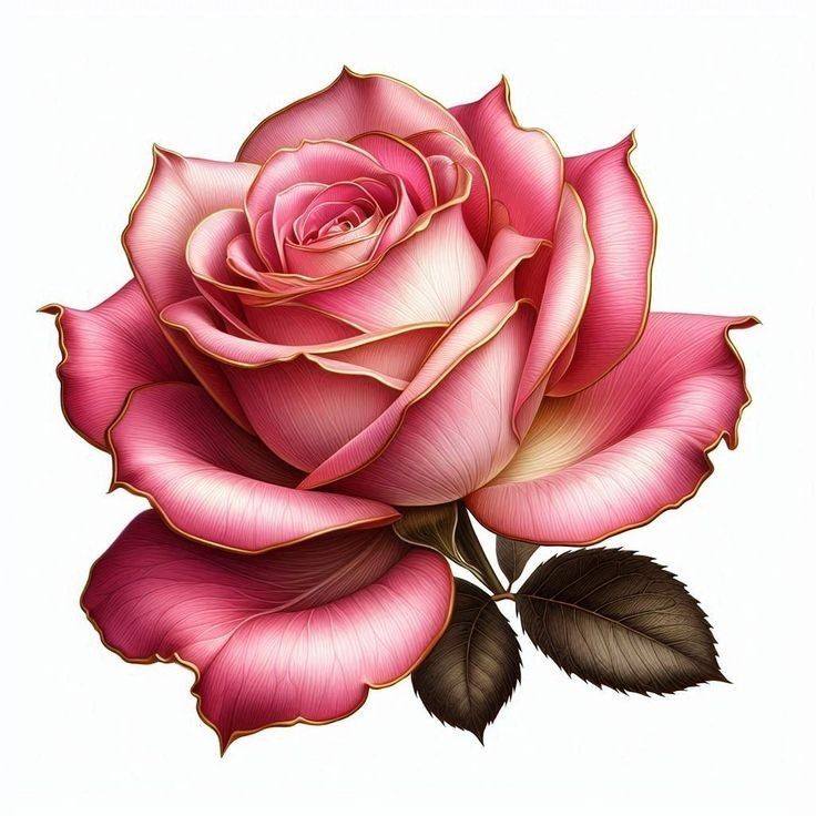 Rose Flower Art (21)