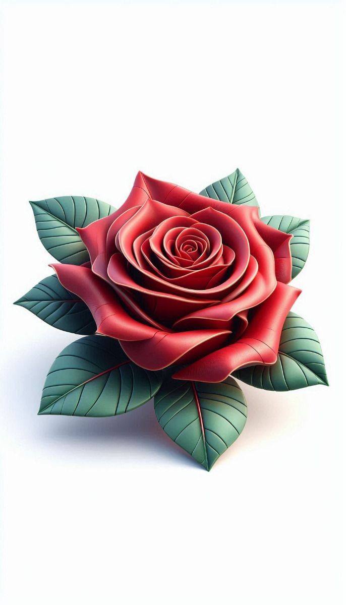 Rose Flower Art (22)