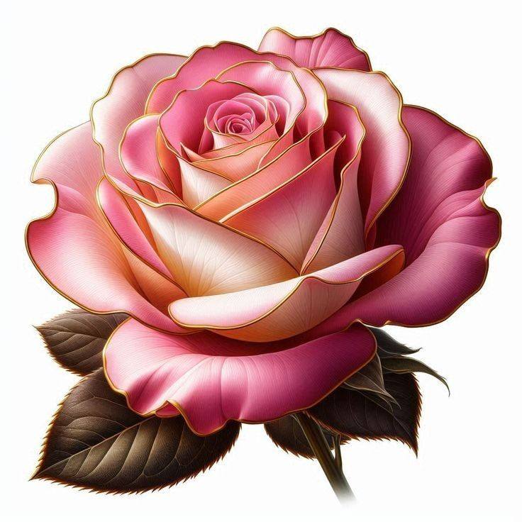 Rose Flower Art (28)