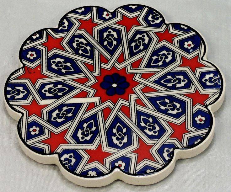 Turkish ceramics plates & Material Art (5)