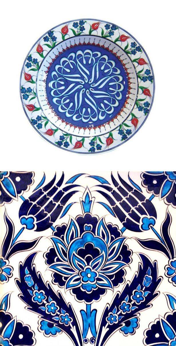 Turkish ceramics plates & Material Art (15)