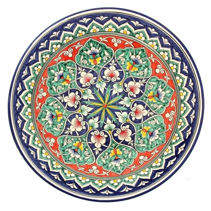 Turkish ceramics plates & Material Art (16)